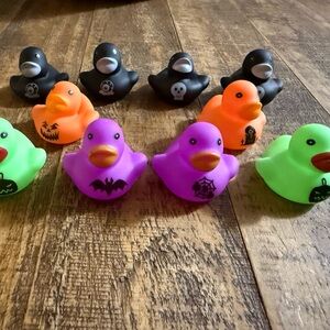 Colorful Halloween Rubber Ducks